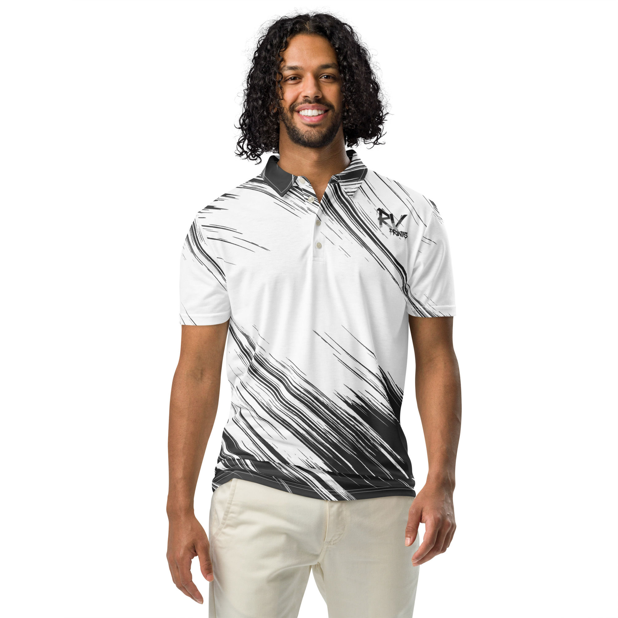 Men’s Rv Prints slim fit polo