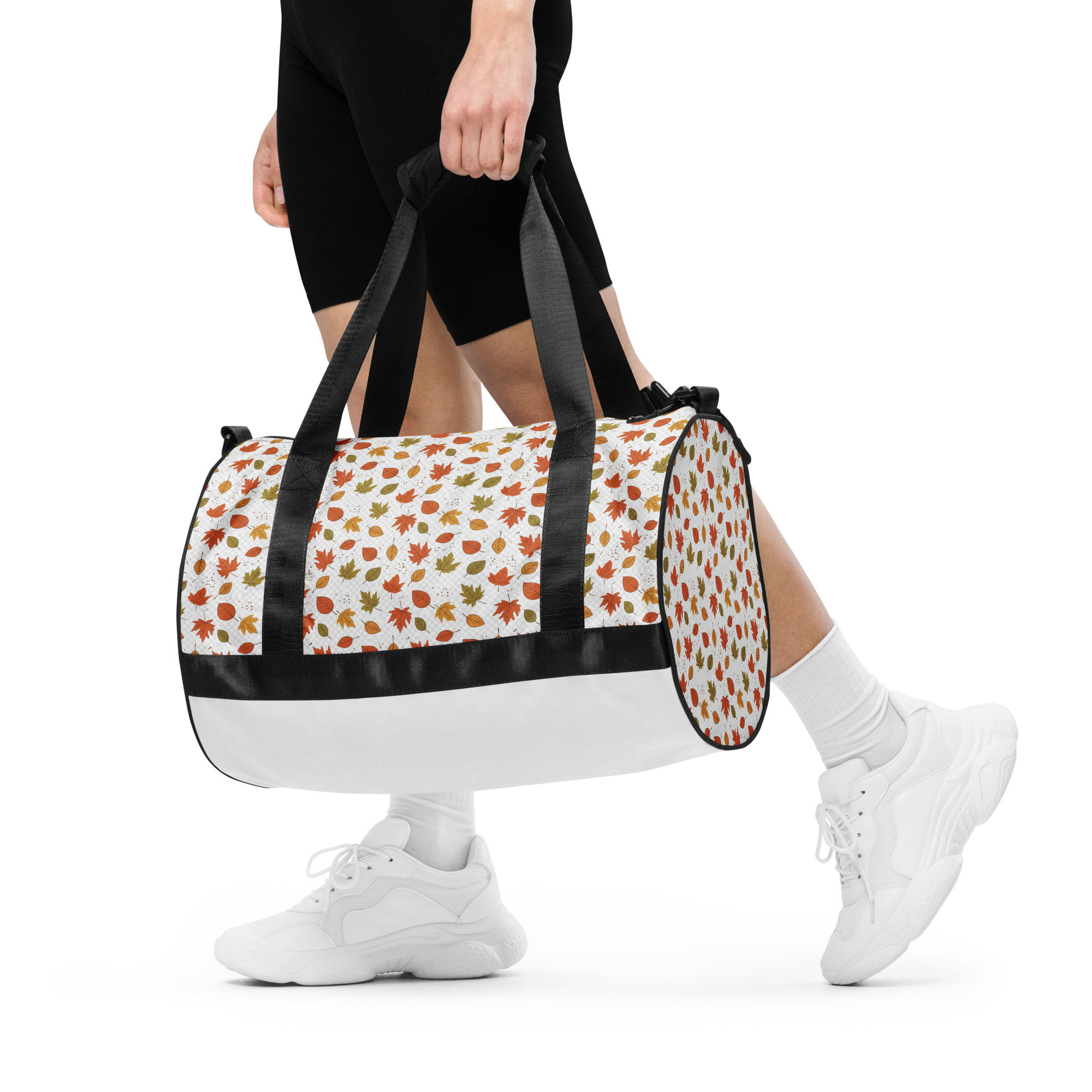 Autumn Leaves All-over print gym bag