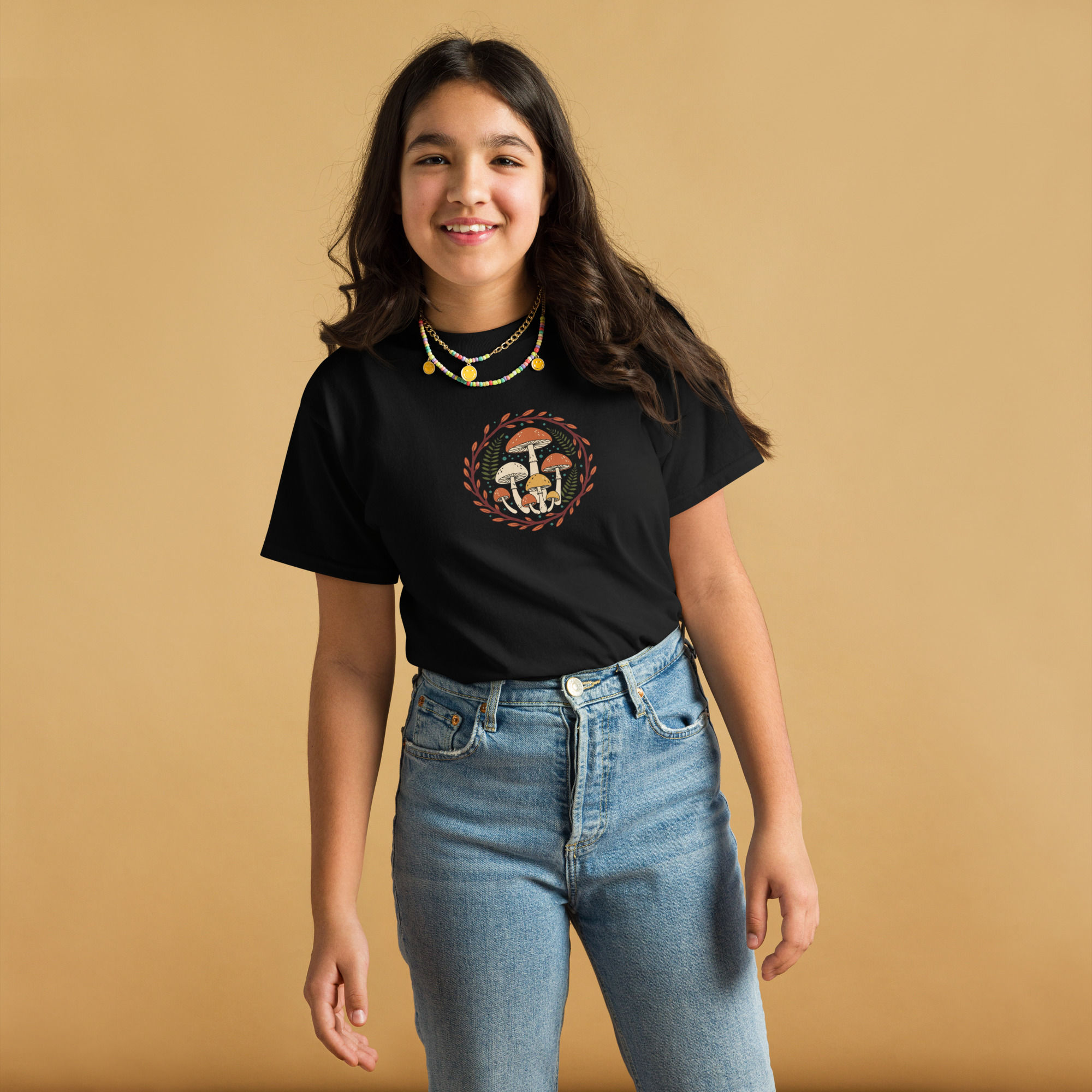 Mushroom Youth classic tee