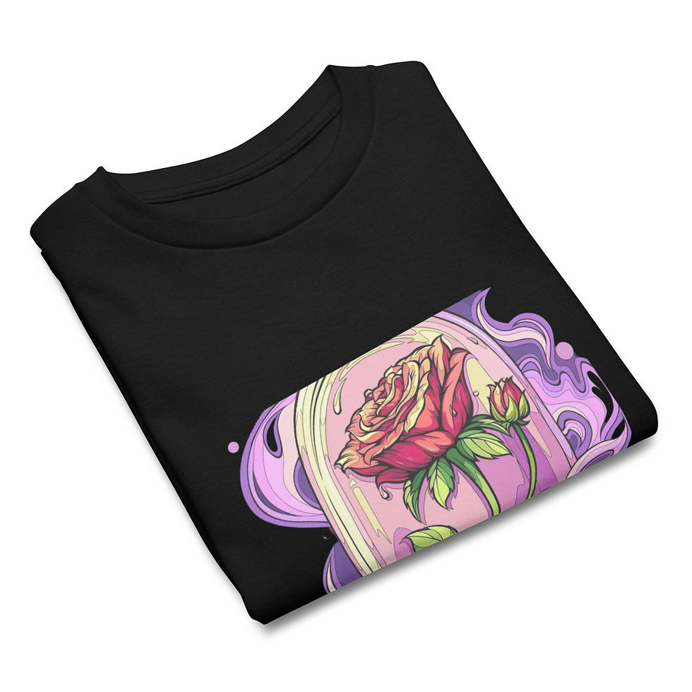 Girl's Rose classic tee