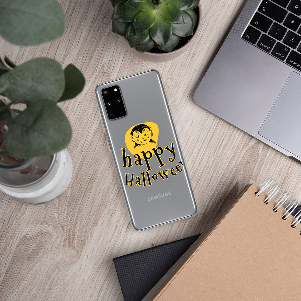 Thumbnail: Happy Halloween Clear Case for Samsung®