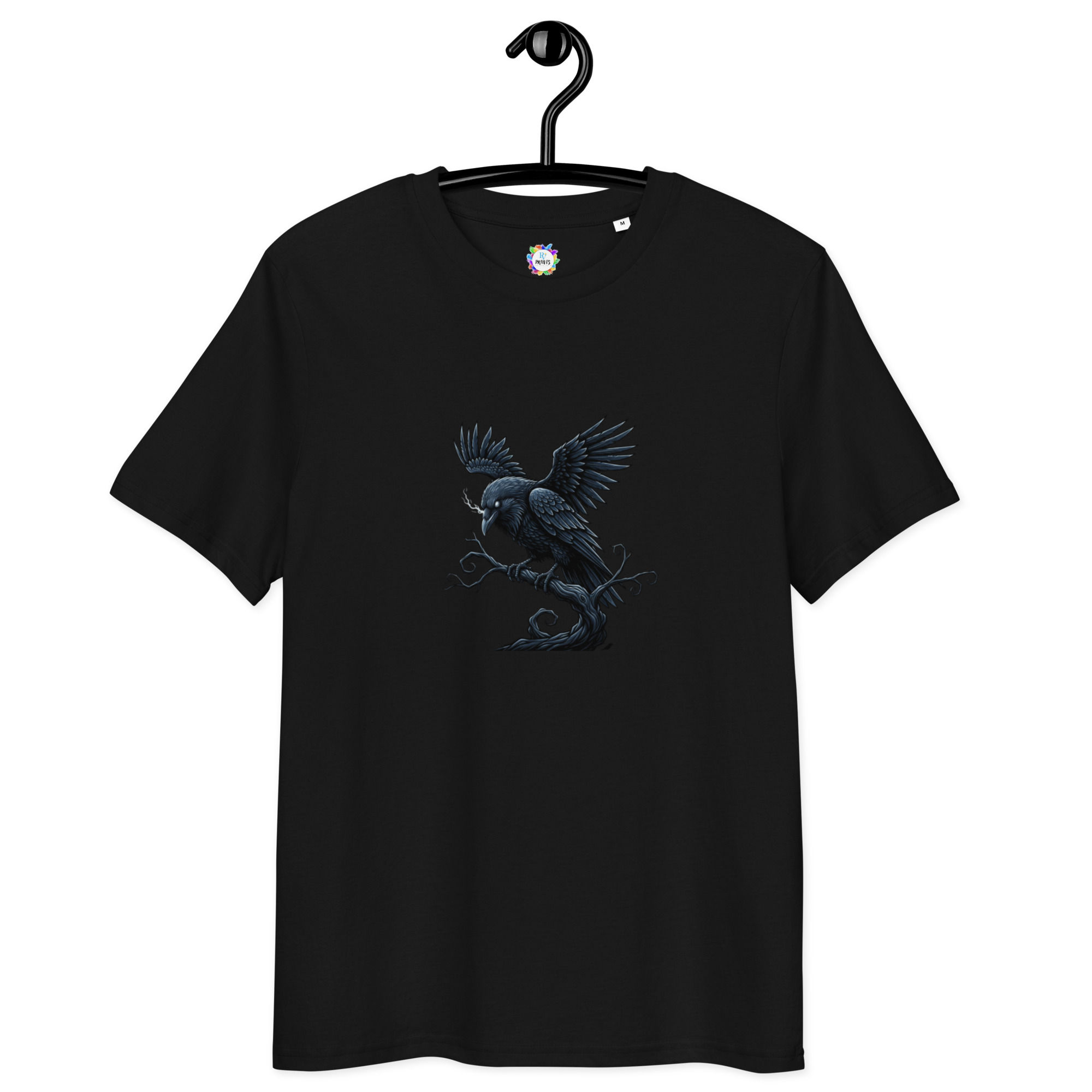 Crow Unisex organic cotton t-shirt