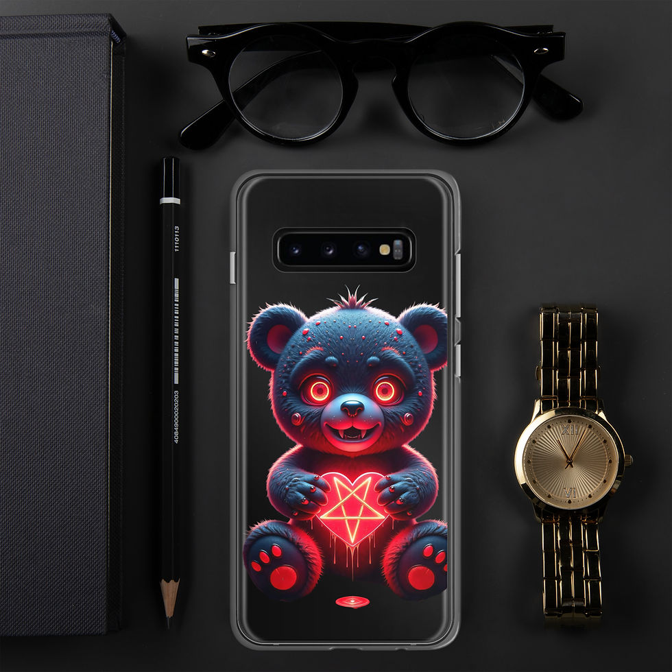 Thumbnail: Red bear Clear Case for Samsung®