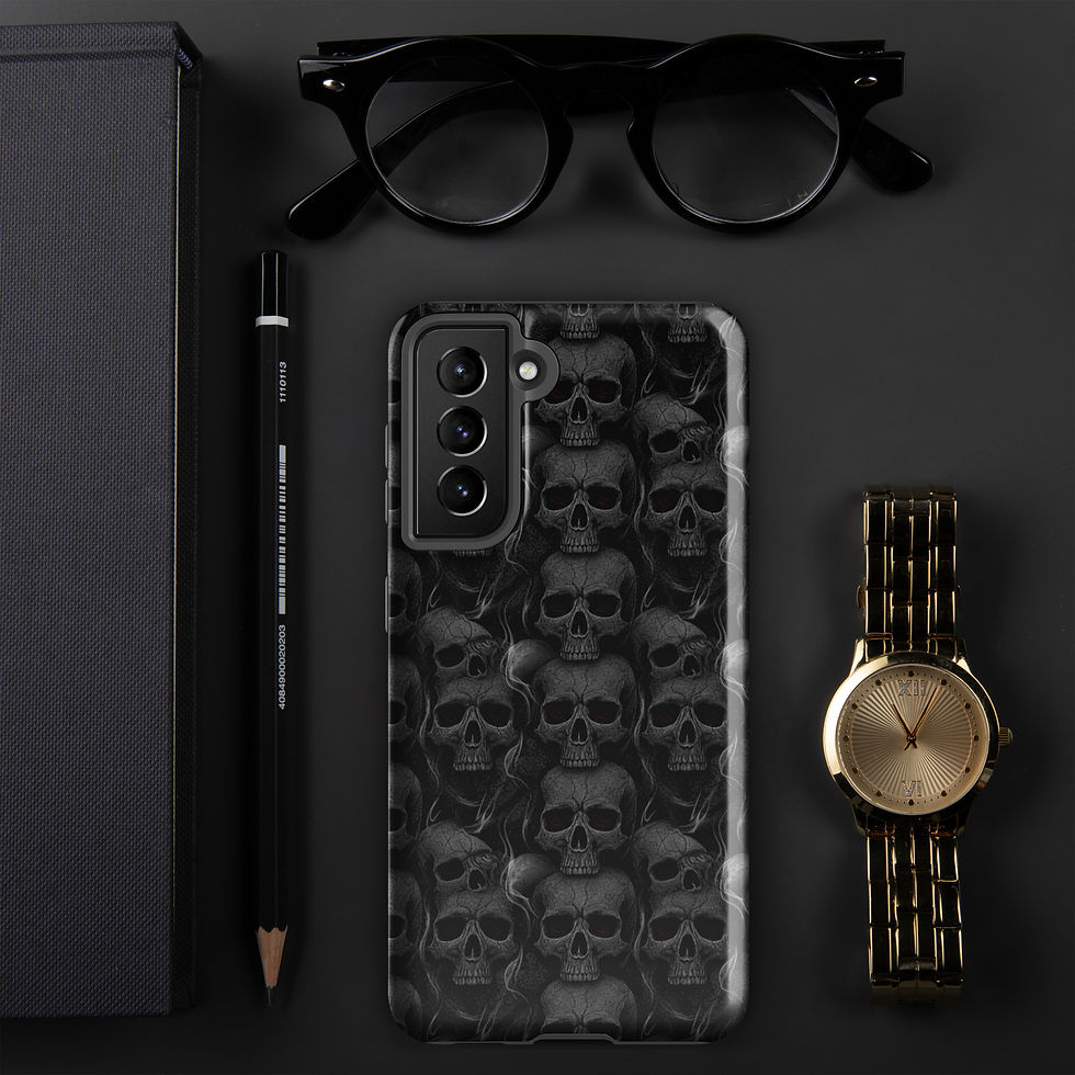 Thumbnail: Skull Print Tough case for Samsung®