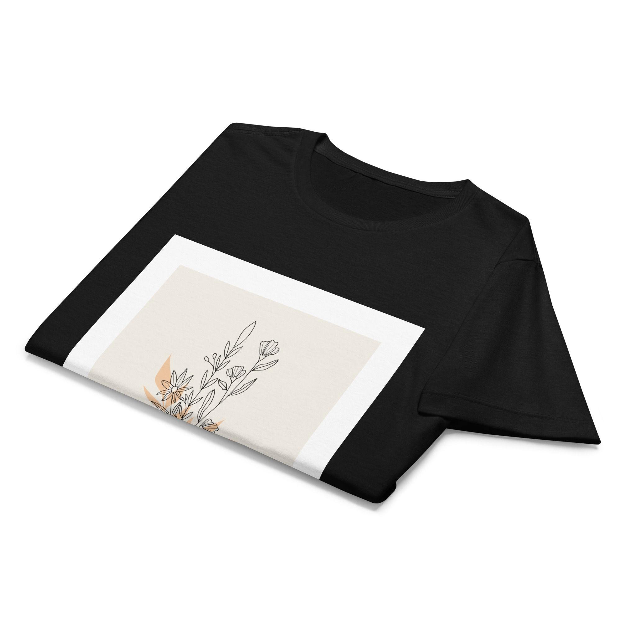 Women’s Floral basic softstyle t-shirt