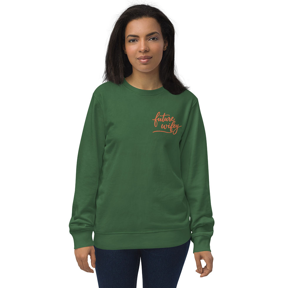 Thumbnail: Future Wifey organic sweatshirt