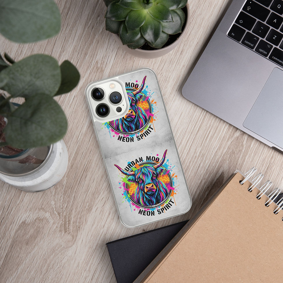 Thumbnail: Urban Highland Cow Clear Case for iPhone®