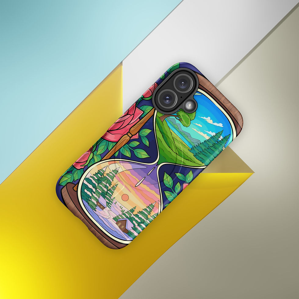 Thumbnail: Rose MagSafe® tough case for iPhone®