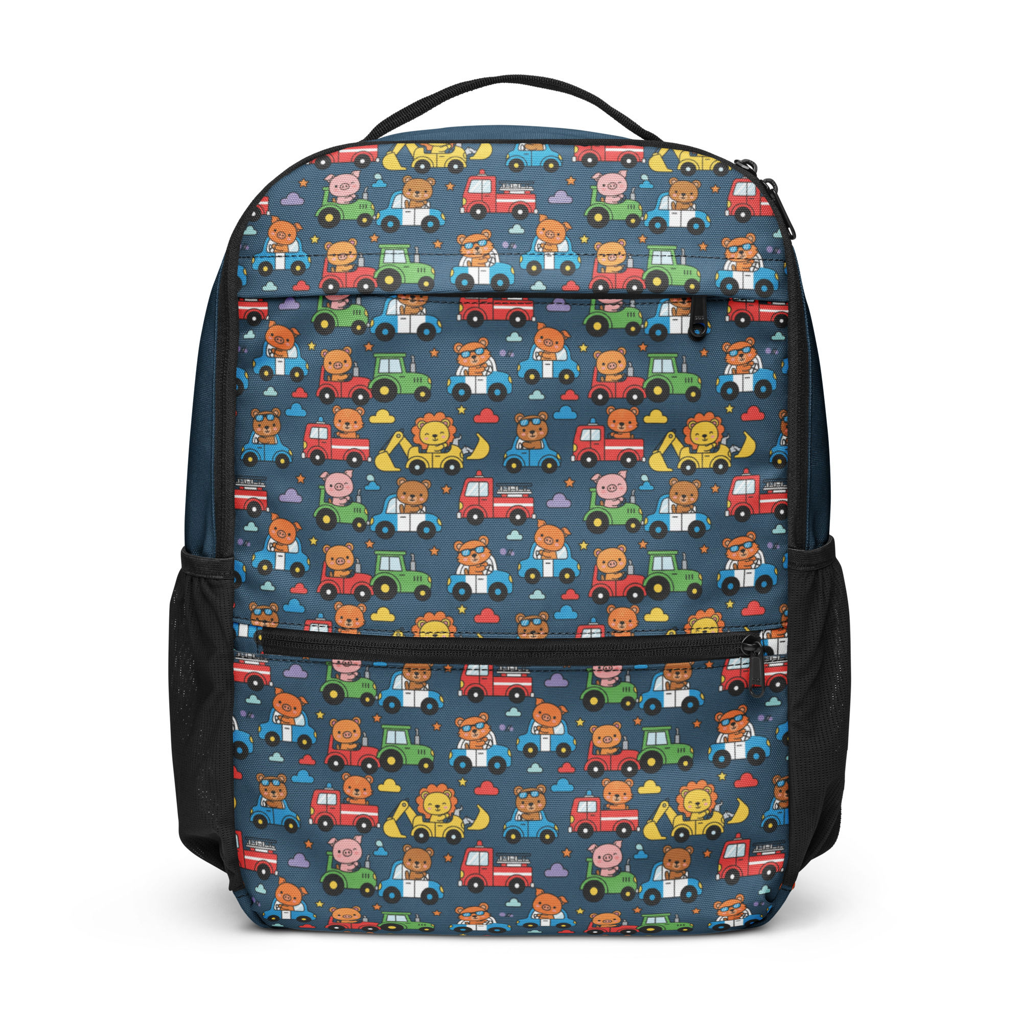 Animal Vehicle Print Utility backpack