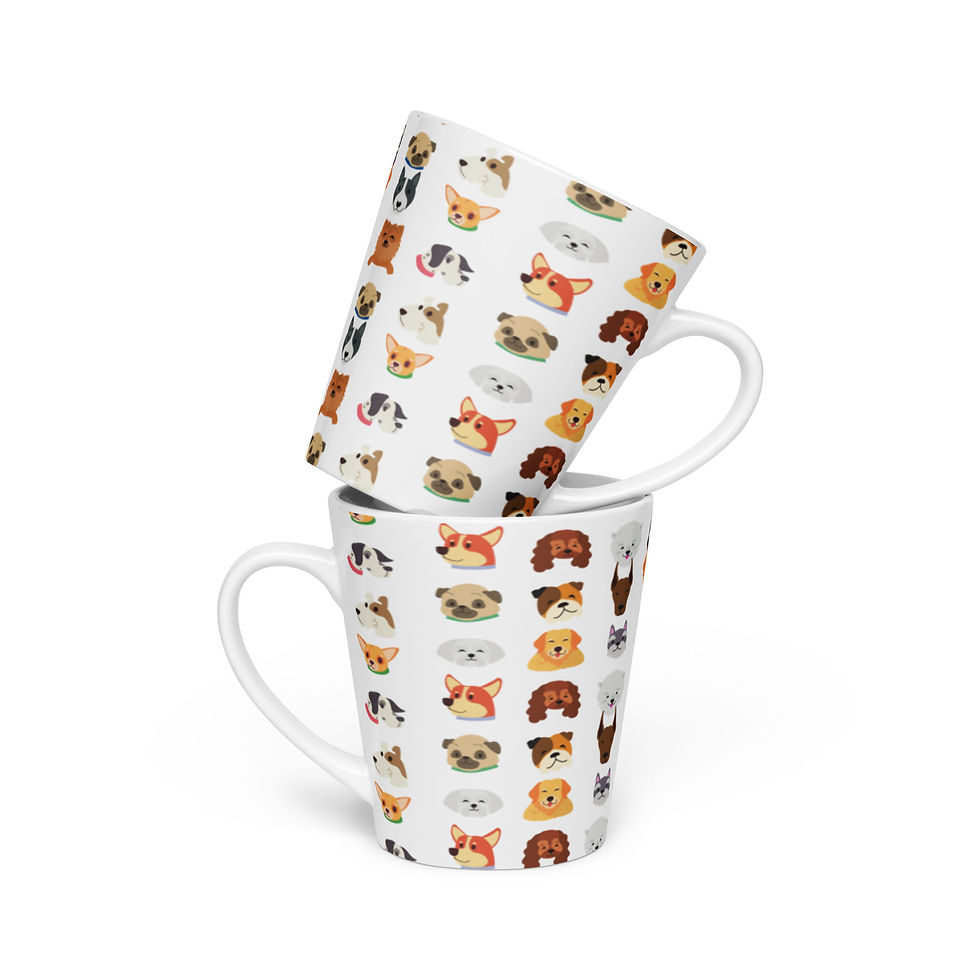 Thumbnail: Dog Latte mug