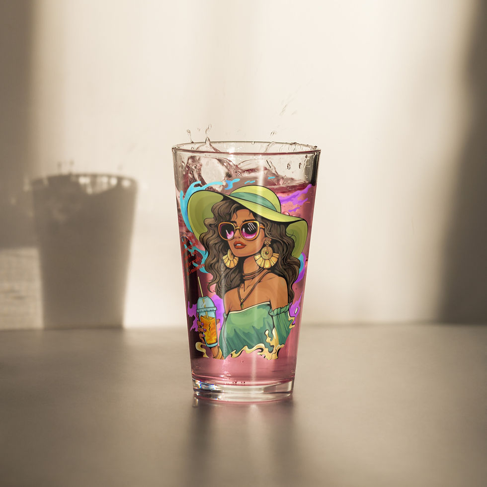 5 Min Shaker pint glass