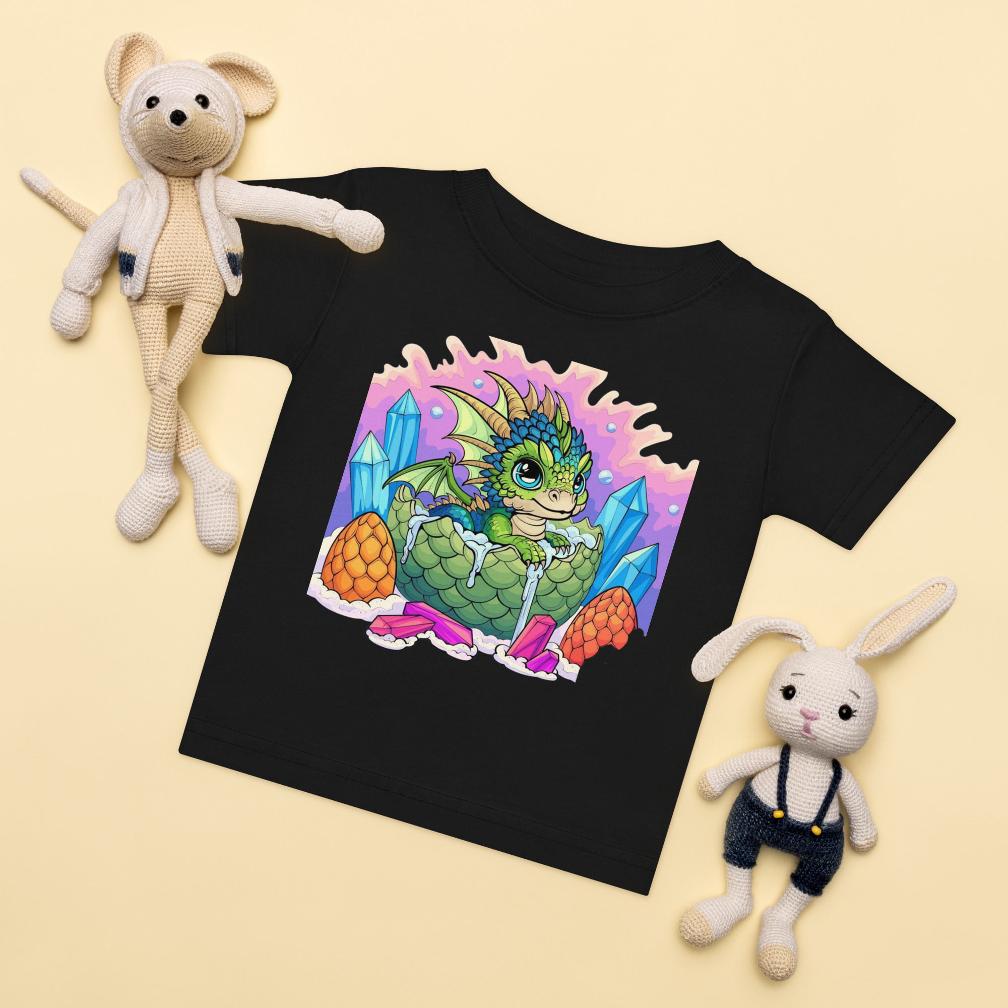 Cute Dragon Baby jersey t-shirt