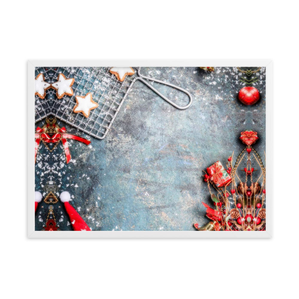 Christmas Framed matte paper poster