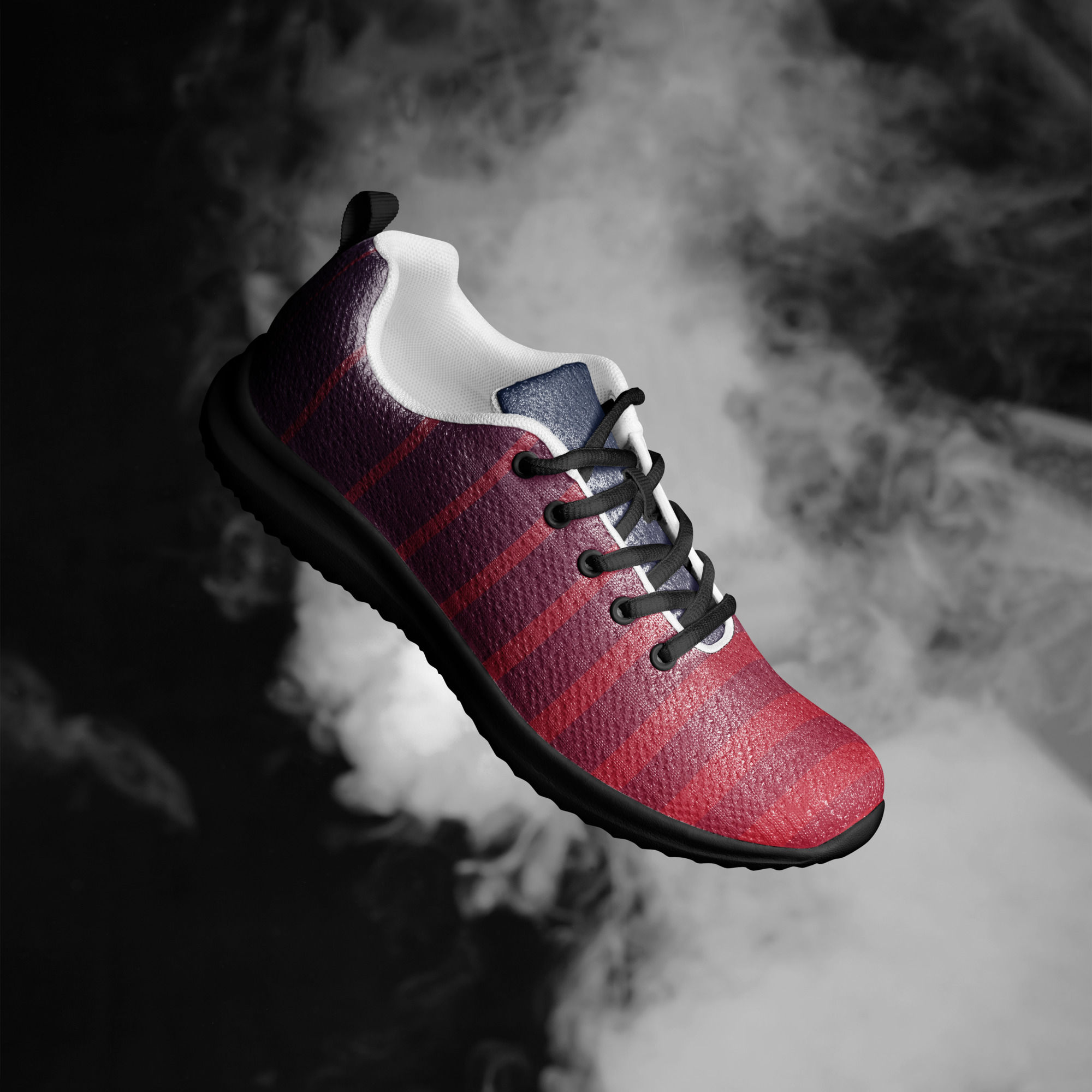 Men’s Red & Blue athletic shoes