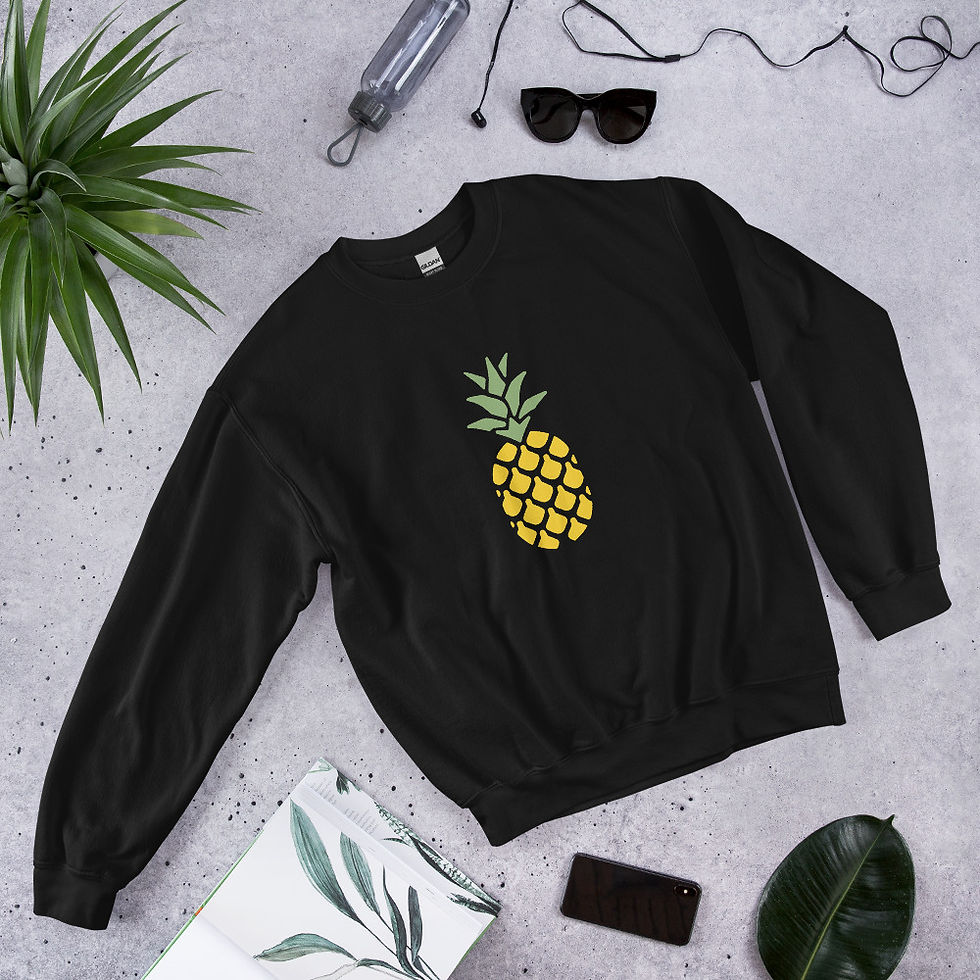 Mens pineapple Sweatshirt