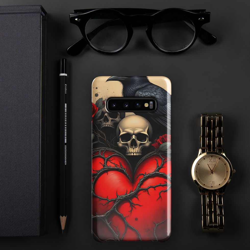 Thumbnail: Skull Heart Snap case for Samsung®