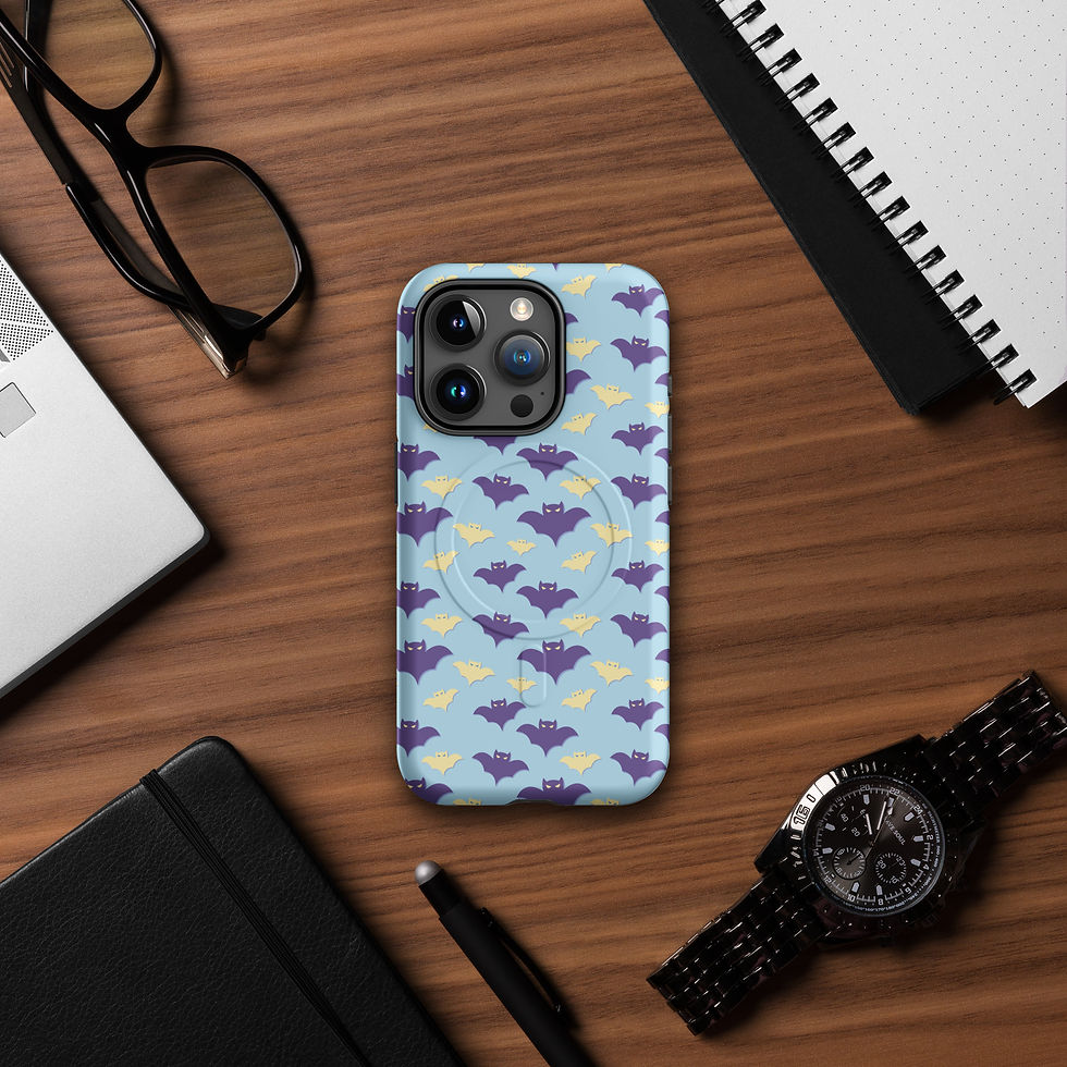 Thumbnail: Bat Print MagSafe® tough case for iPhone®