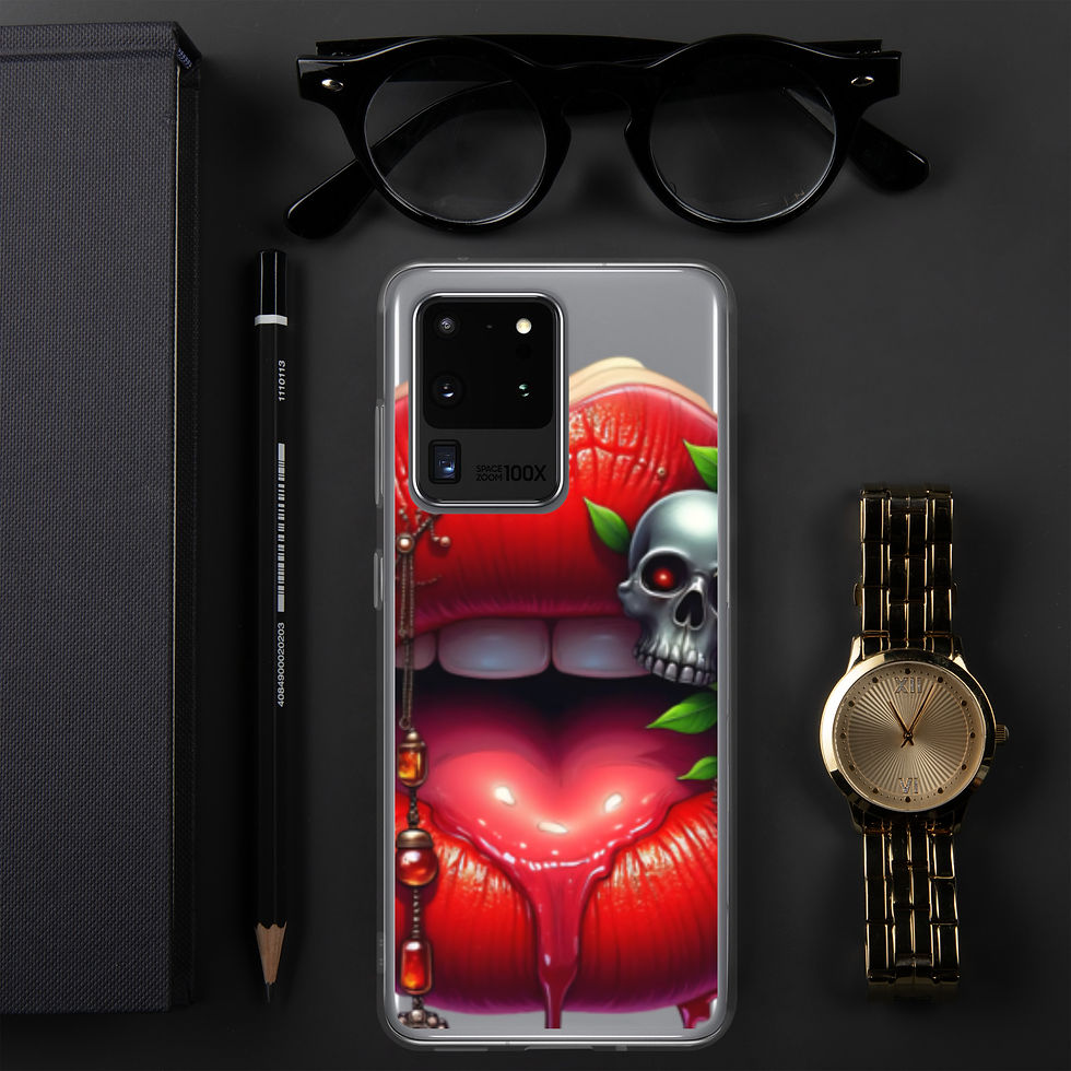 Thumbnail: Rose Lips Clear Case for Samsung®