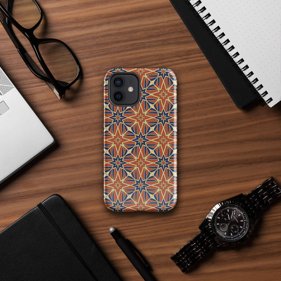 Thumbnail: Moroccan Print Tough Case for iPhone®