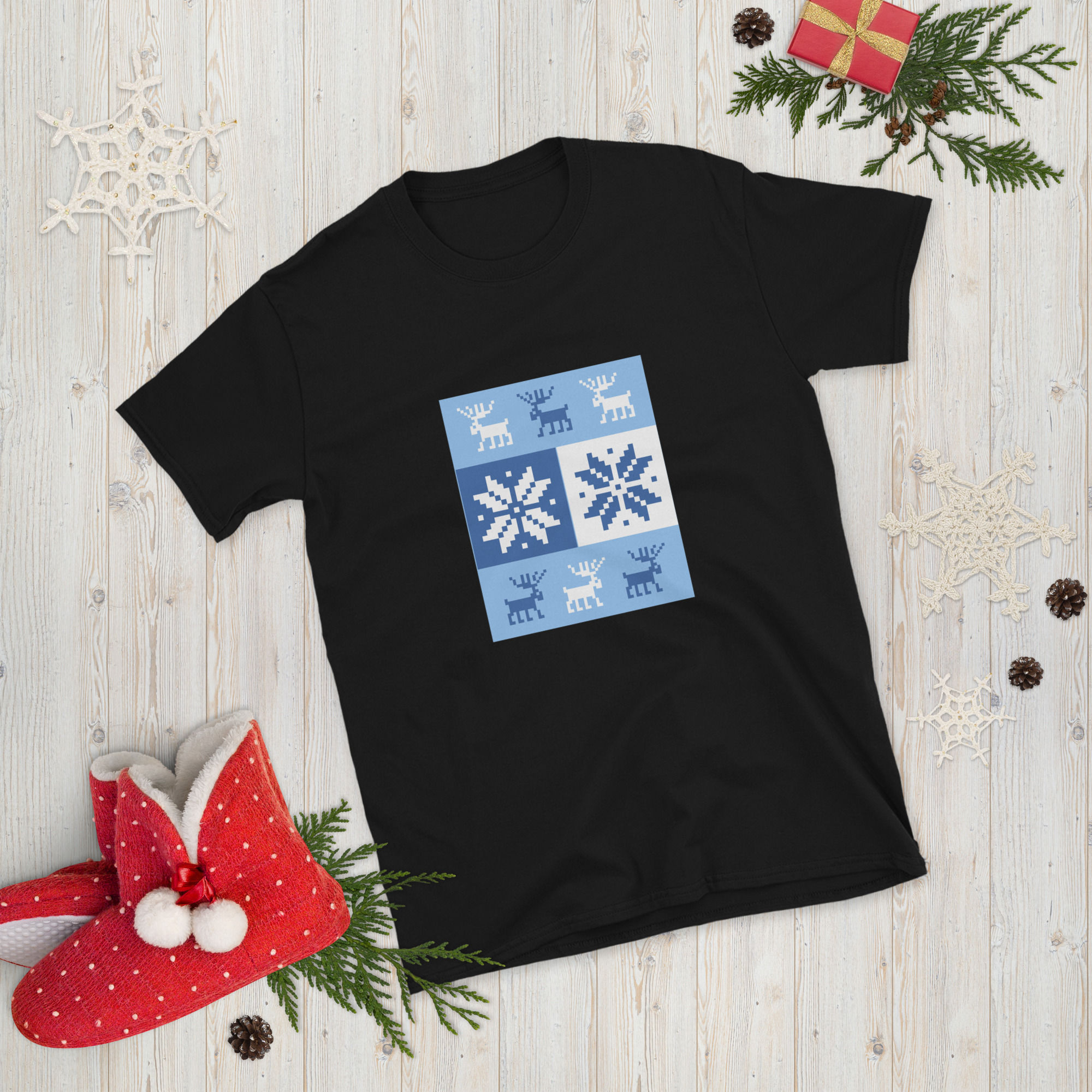 Snowflake Short-Sleeve Unisex T-Shirt