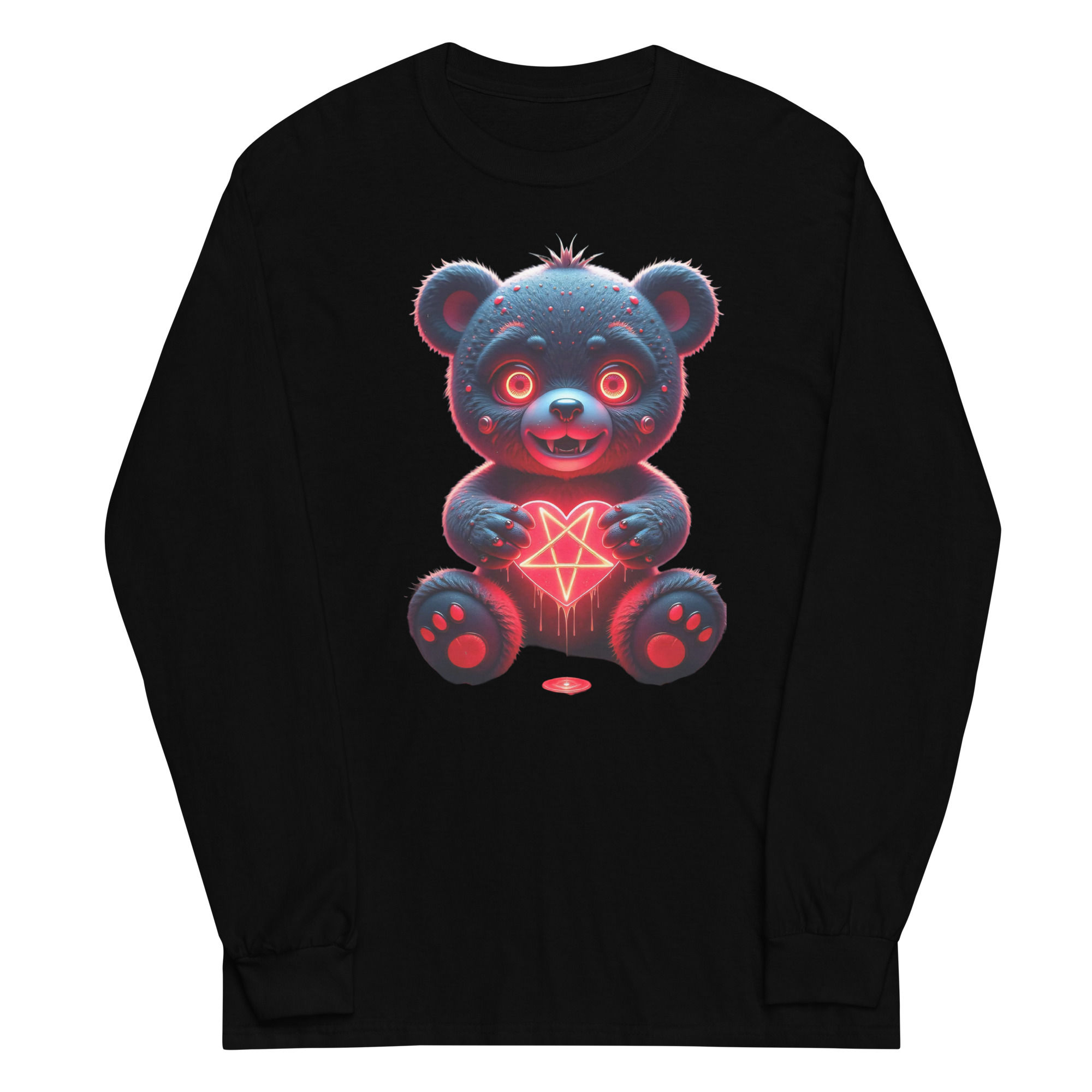 Red Men’s Long Sleeve Shirt