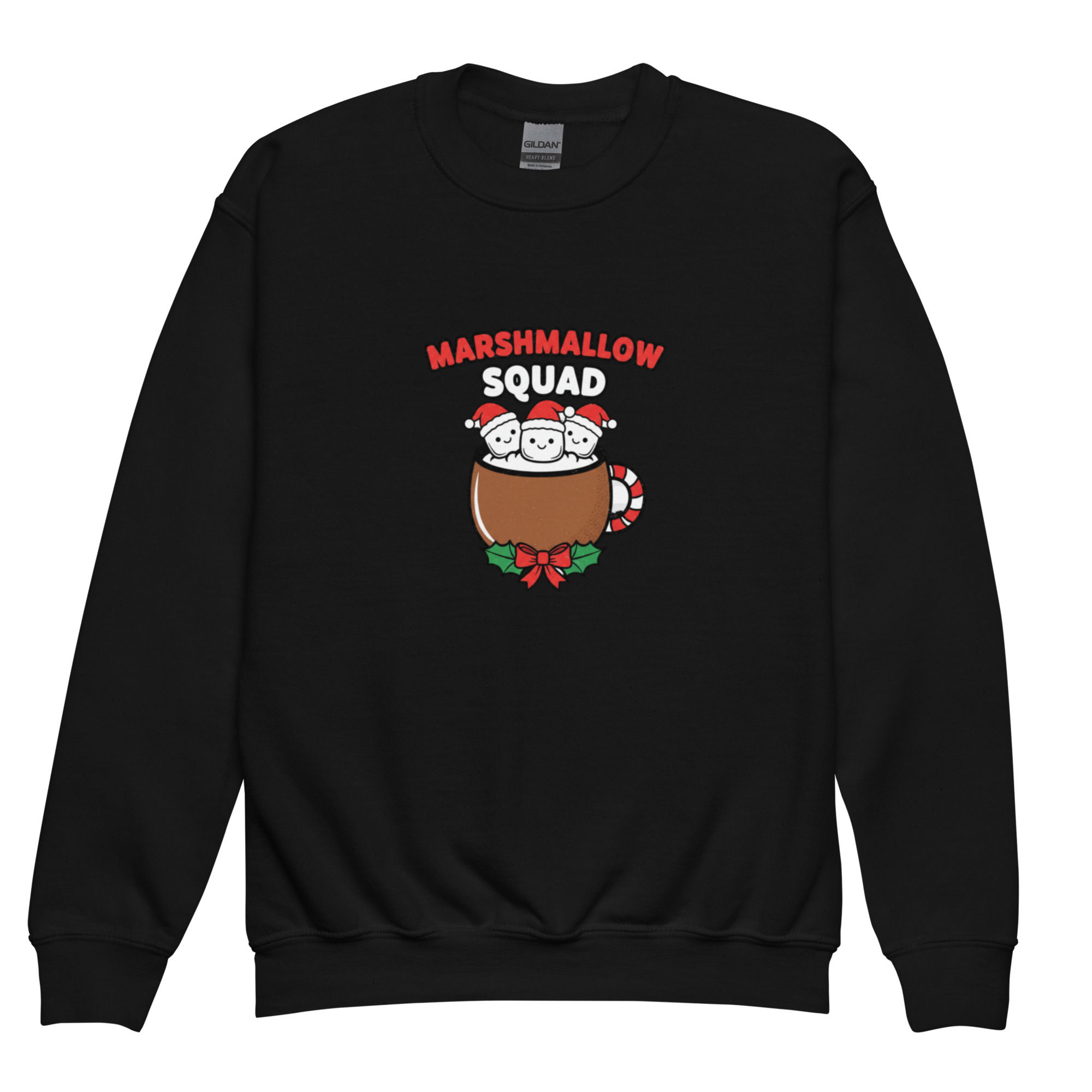 Marshmallow Squad Youth crewneck sweatshirt