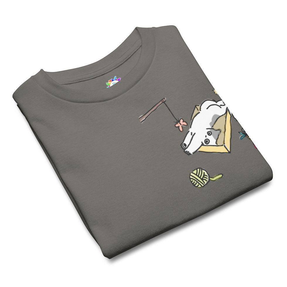 Thumbnail: Playful Cat Youth classic tee