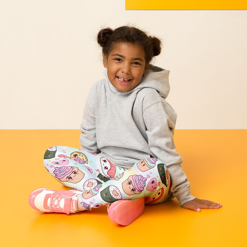Thumbnail: Cute Food Kid's Leggings