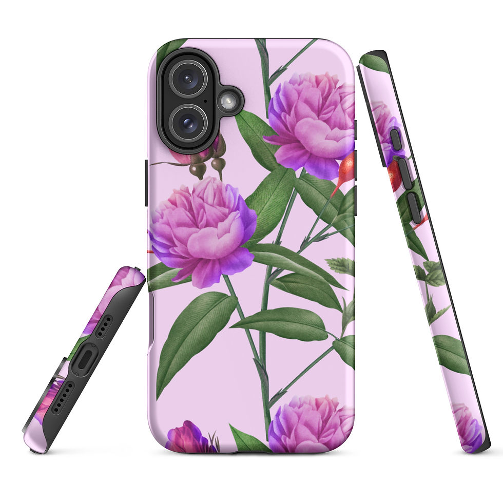 Thumbnail: Pink Rose Tough Case for iPhone®