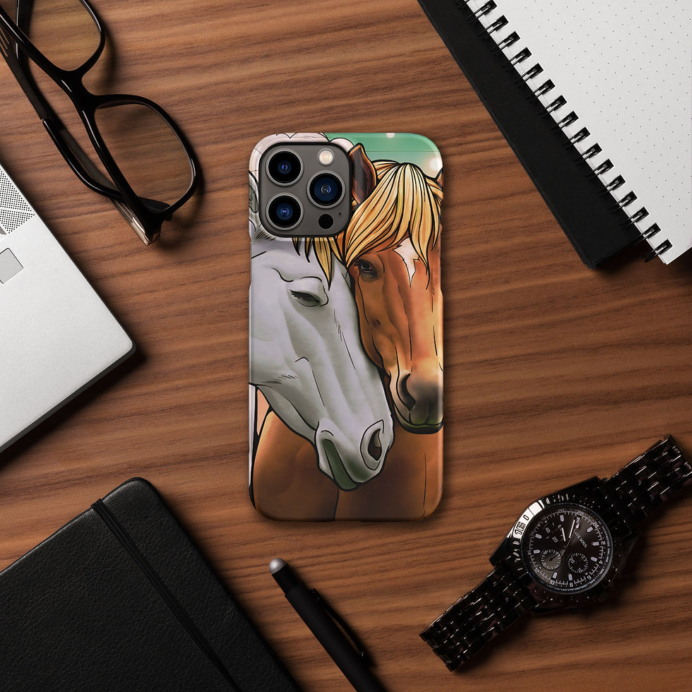 Thumbnail: Horses Snap case for iPhone®