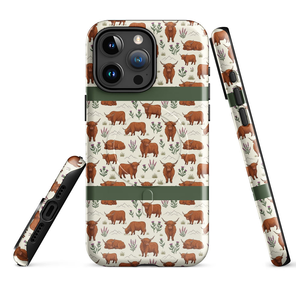 Thumbnail: Highland Cow MagSafe® tough case for iPhone®