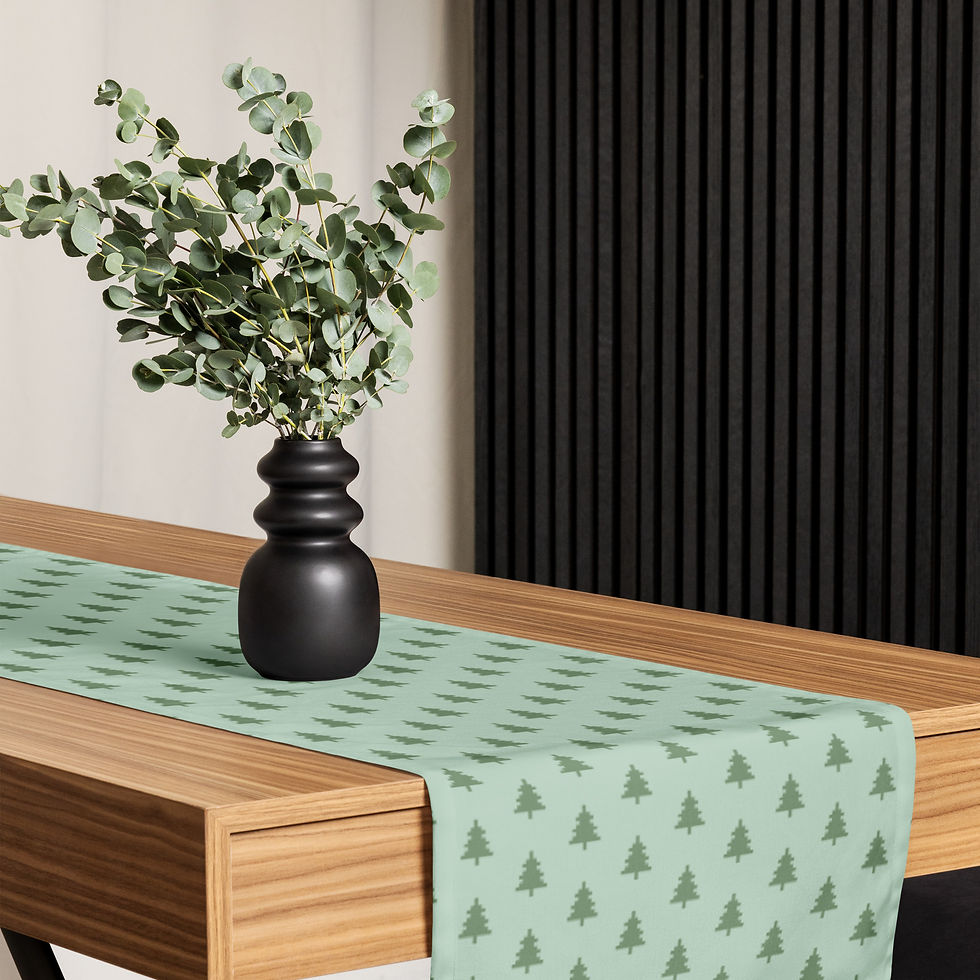 Christmas Tree Table runner