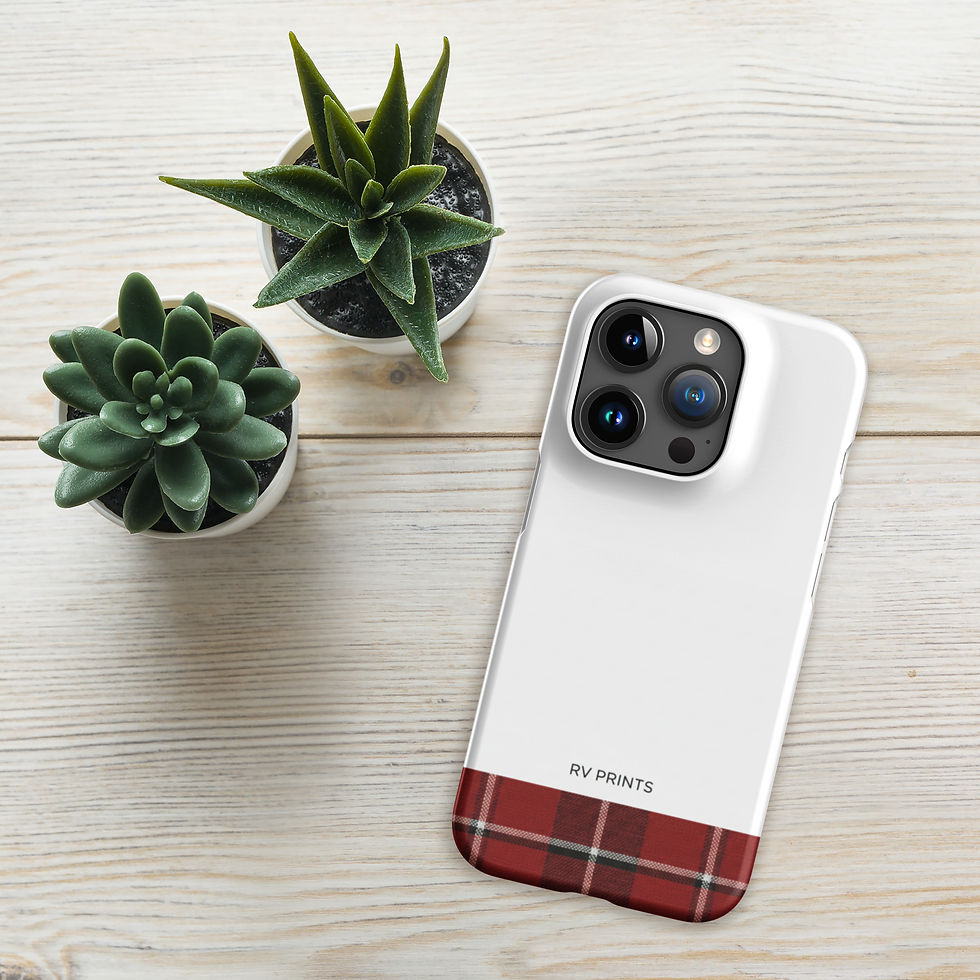 Thumbnail: Tartan Rv Prints Snap case for iPhone®