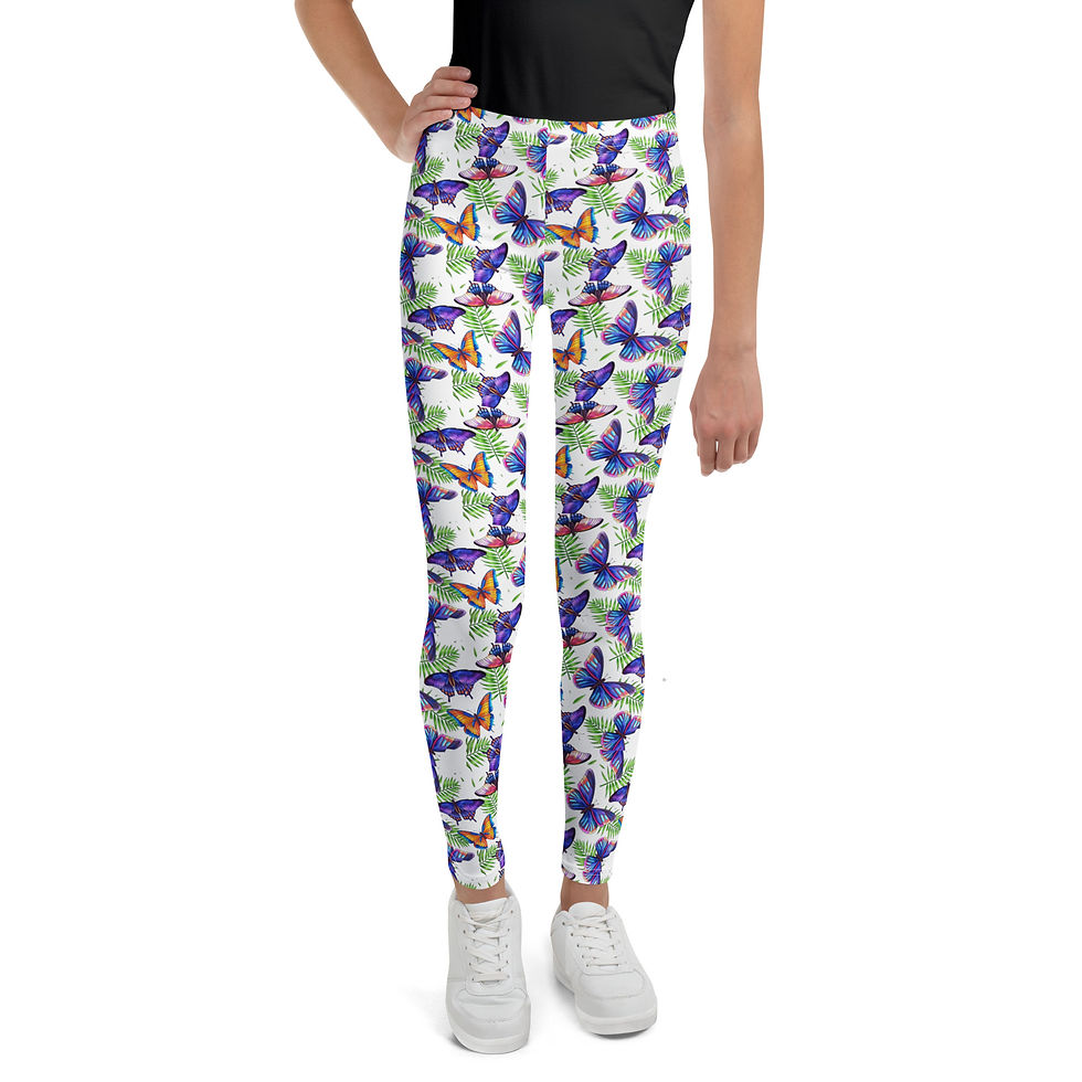 Youth Butterfly Leggings