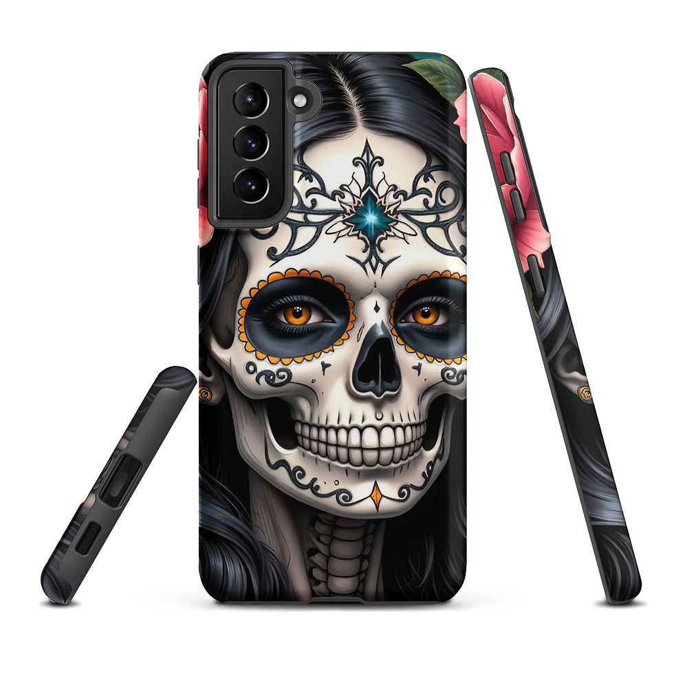Thumbnail: Lady Skeleton Tough case for Samsung®