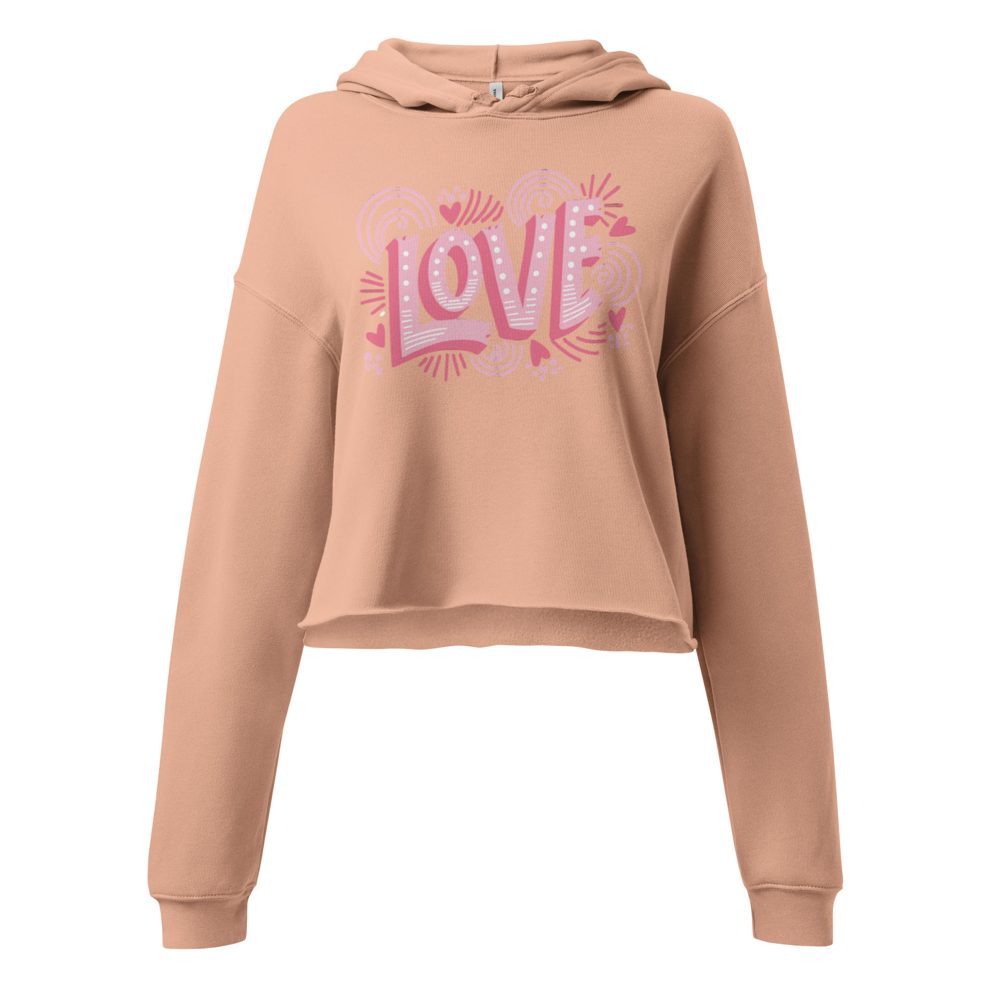 Love Crop Hoodie