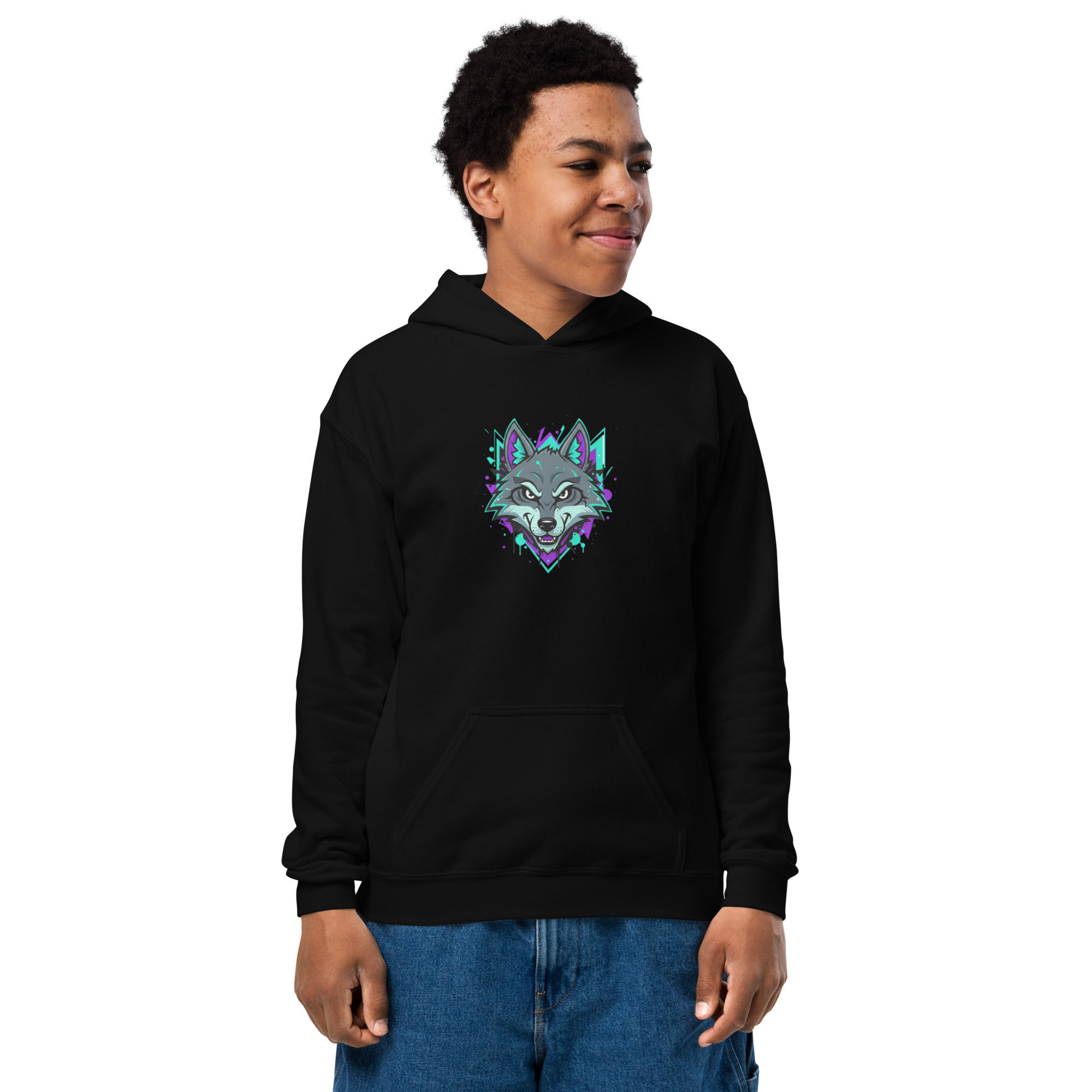 Wolf Youth heavy blend hoodie