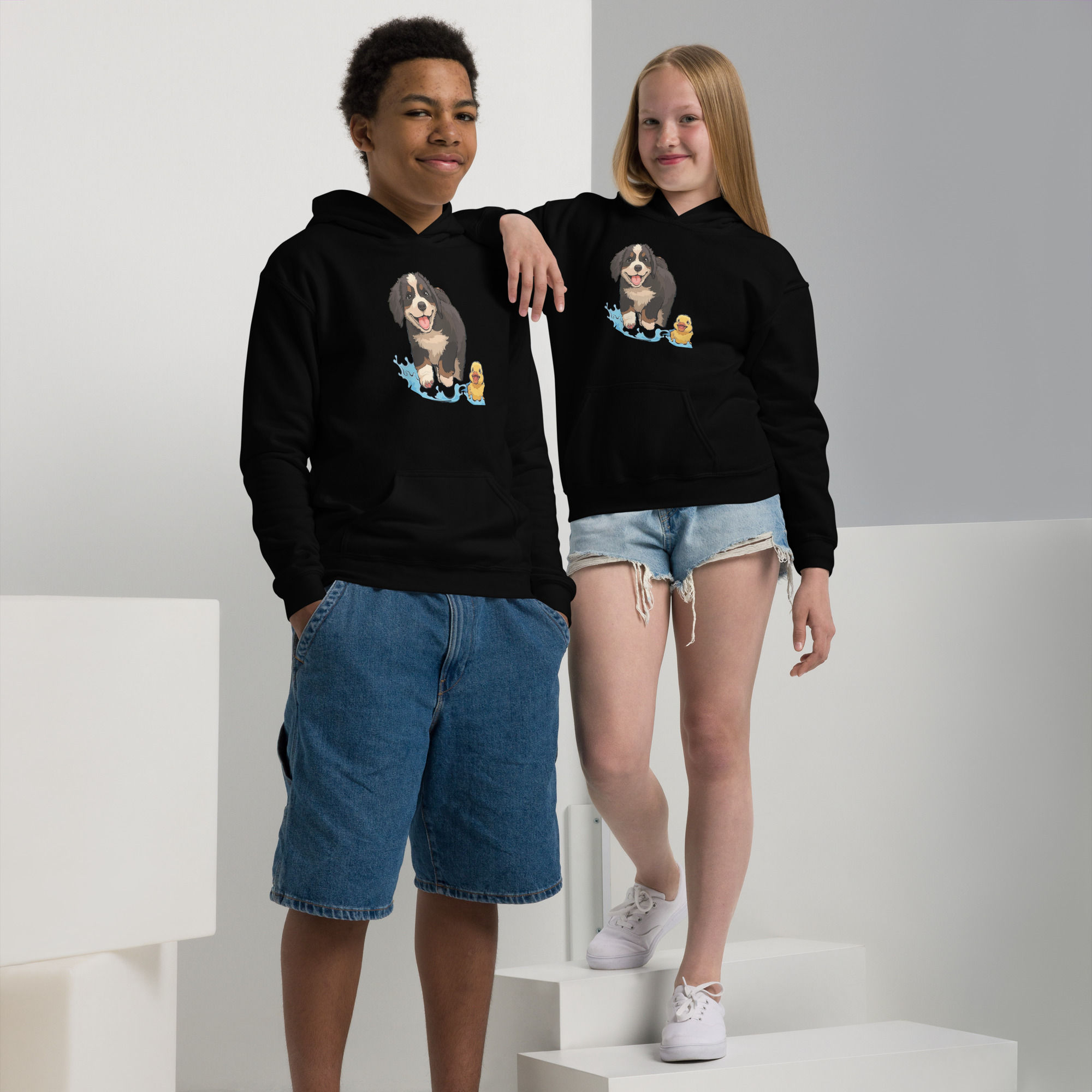Dog & Chick Youth heavy blend hoodie