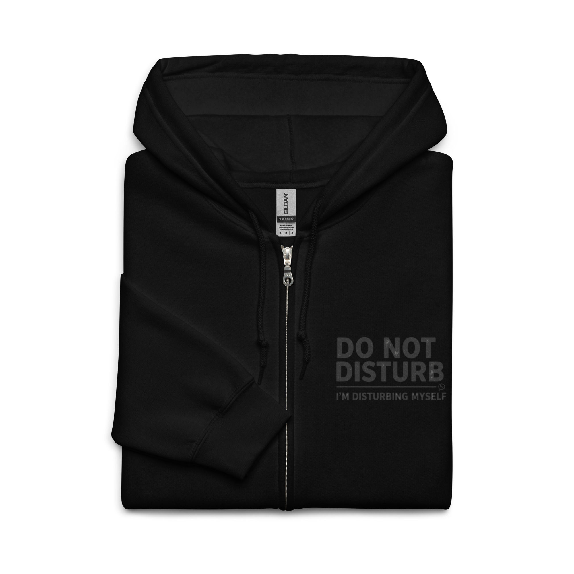 Do Not Disturb Unisex heavy blend zip hoodie