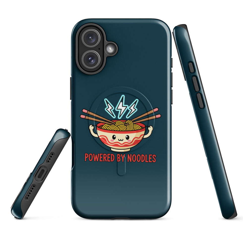 Thumbnail: Powered By Noodles MagSafe® tough case for iPhone®