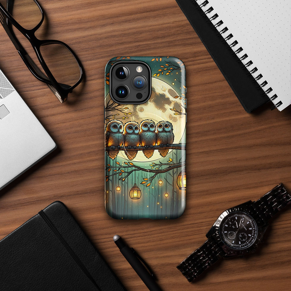 Thumbnail: Owl MagSafe® tough case for iPhone®