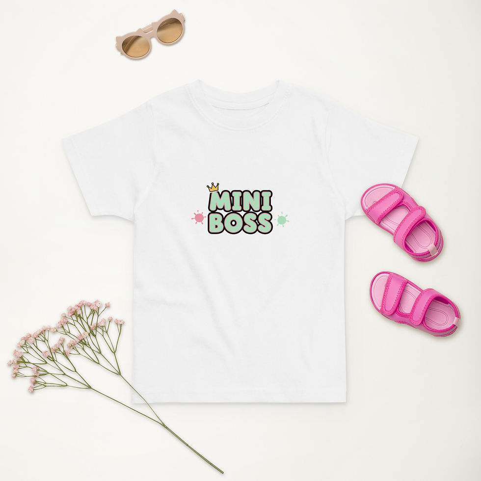 Thumbnail: Mini Boss Toddler jersey t-shirt