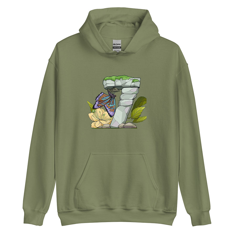 Thumbnail: Butterfly Unisex Hoodie