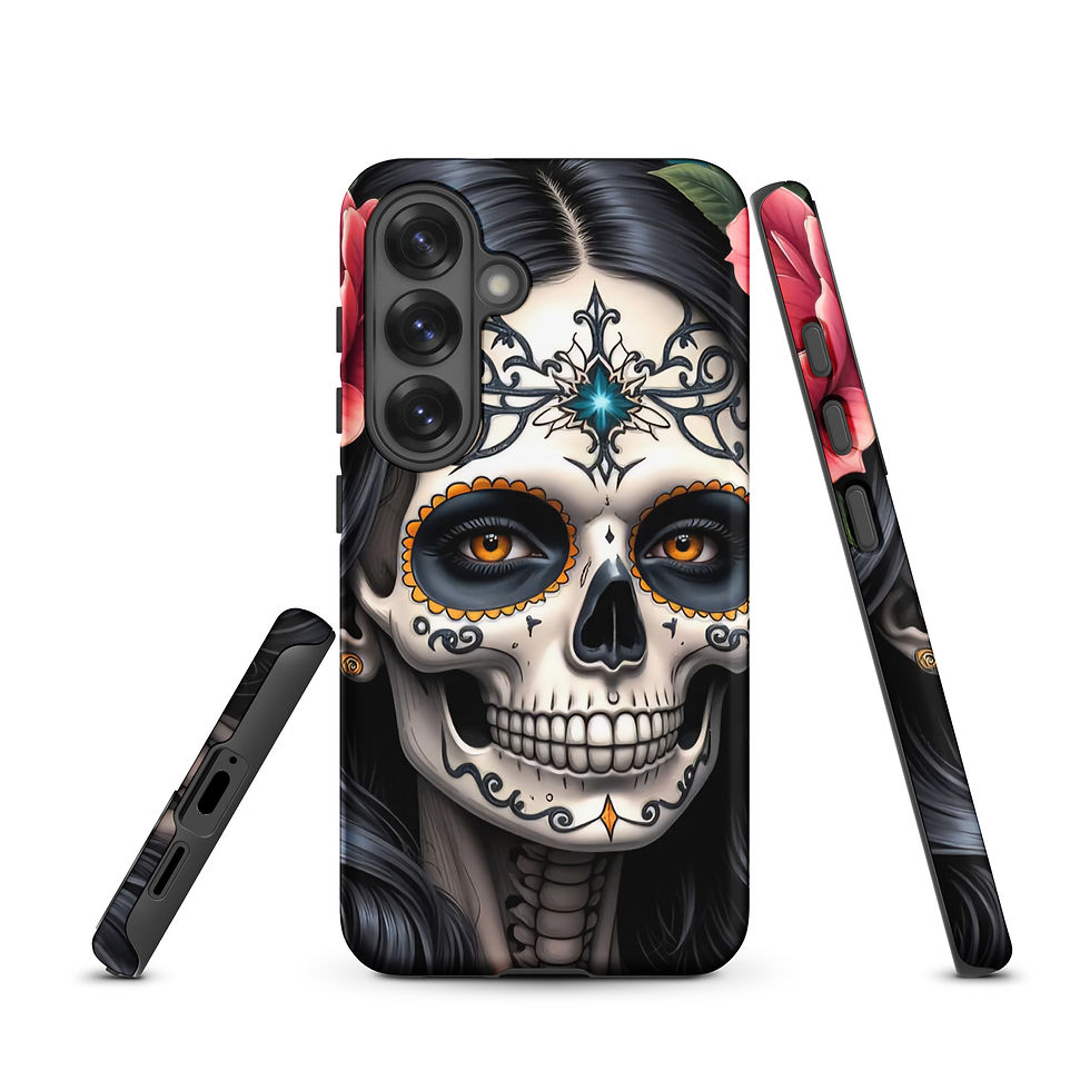 Thumbnail: Lady Skeleton Tough case for Samsung®