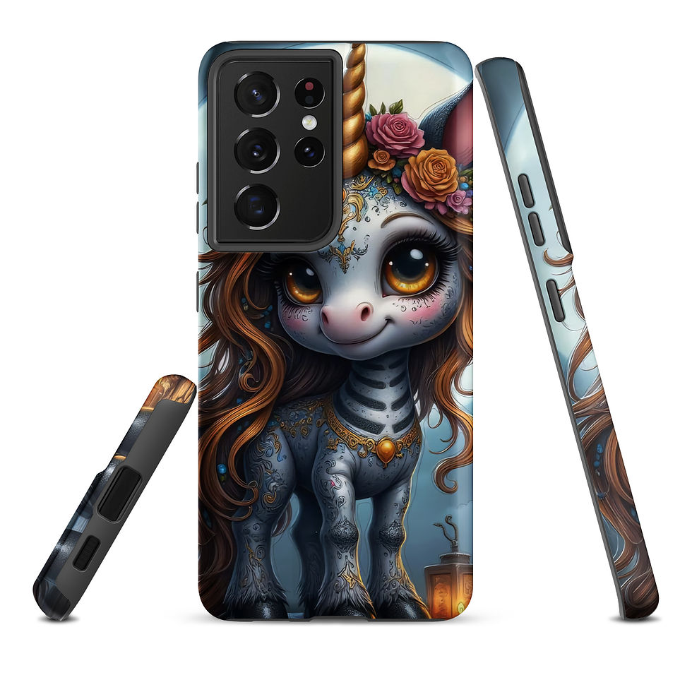 Thumbnail: Spooky Unicorn Tough case for Samsung®