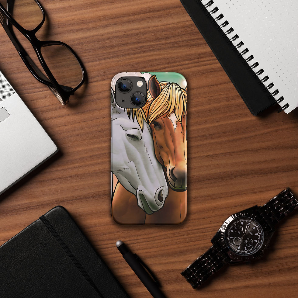 Thumbnail: Horses Snap case for iPhone®
