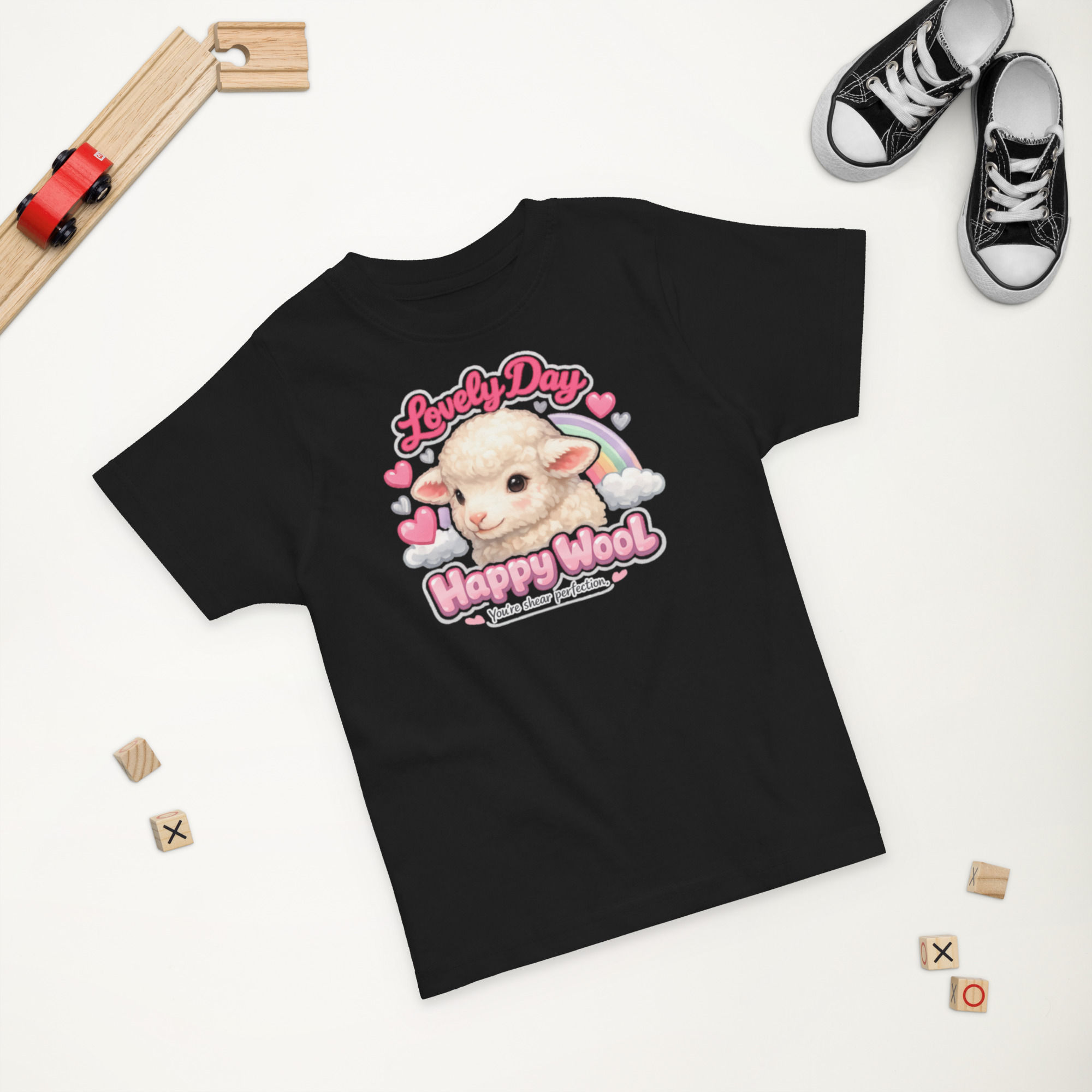 Happy Wool Toddler jersey t-shirt