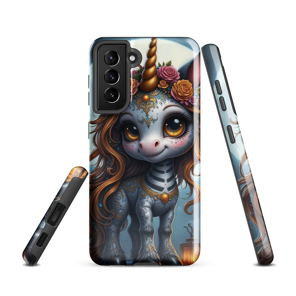 Thumbnail: Spooky Unicorn Tough case for Samsung®
