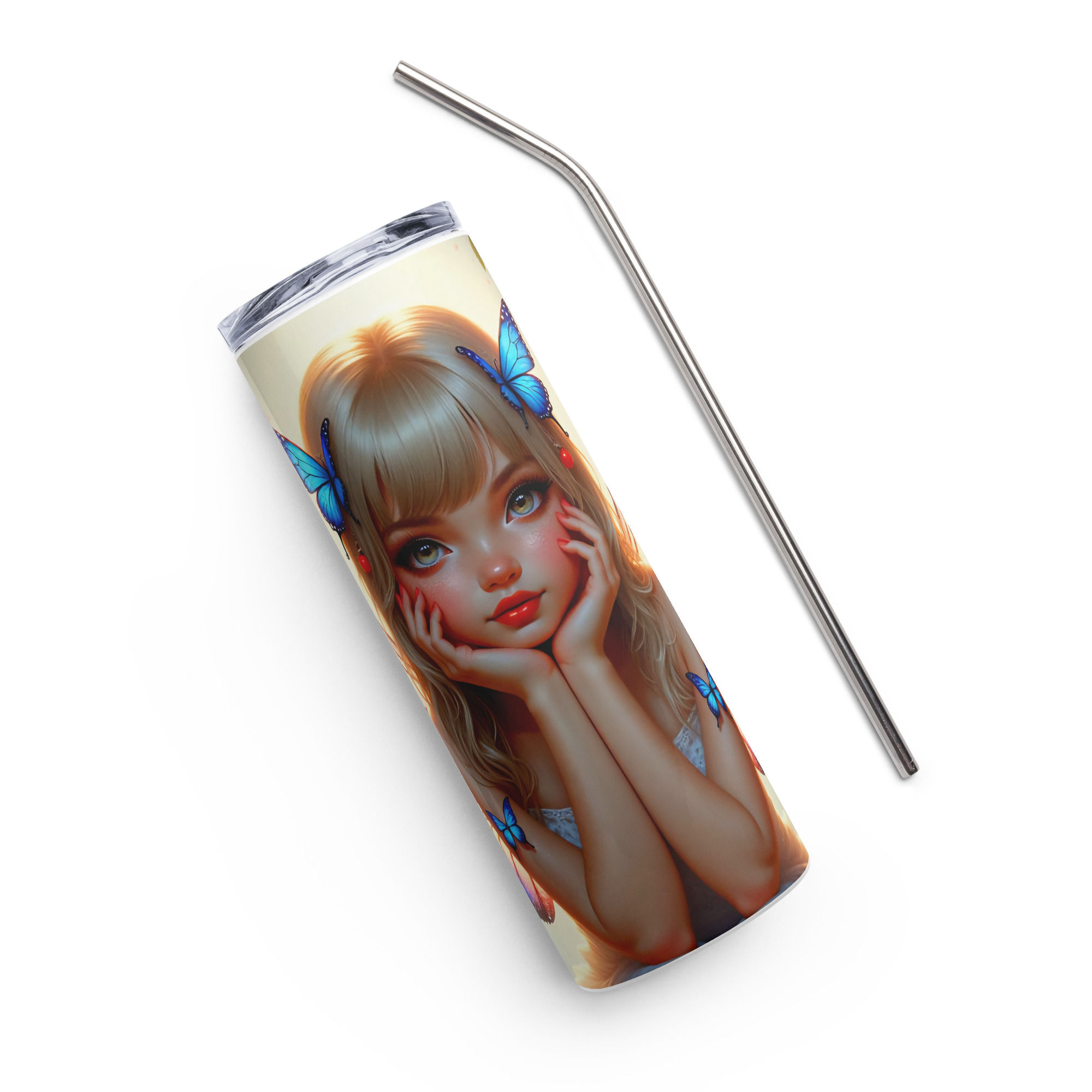 Cute Fairy Stainless steel tumbler