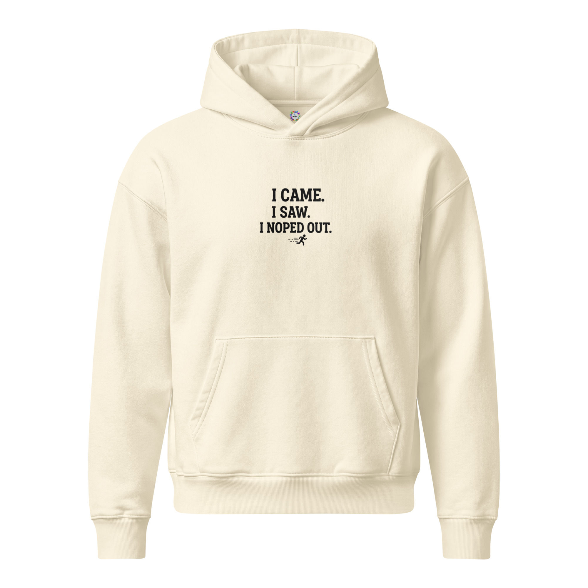 I Saw Unisex relaxed mid-weight hooded sweatshirt